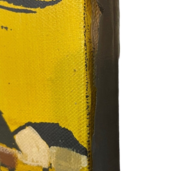 ROBERT McCAINE 2 PAINTING’S MID CENTURY MODERN ORIGINAL SIGNED OIL ON CANVAS - Picture 9 of 11